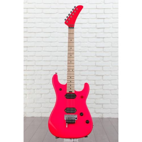  EVH 5150 Series Standard Electric Guitar - Neon Pink with Maple Fingerboard