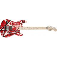 EVH Striped Series - Red with Black Stripes