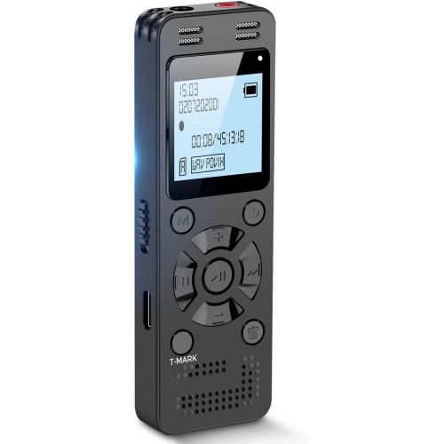  [아마존베스트]32GB Digital Voice Recorder for Lectures Meetings - EVIDA 2324 Hours Voice Activated Recording Device Audio Recorder with Playback,Password