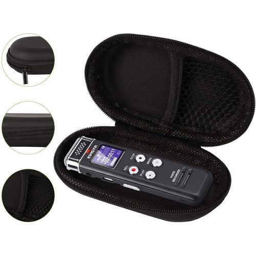  [아마존베스트]EVISTR 16GB Digital Voice Recorder L157 + EVISTR Carry Case for L157
