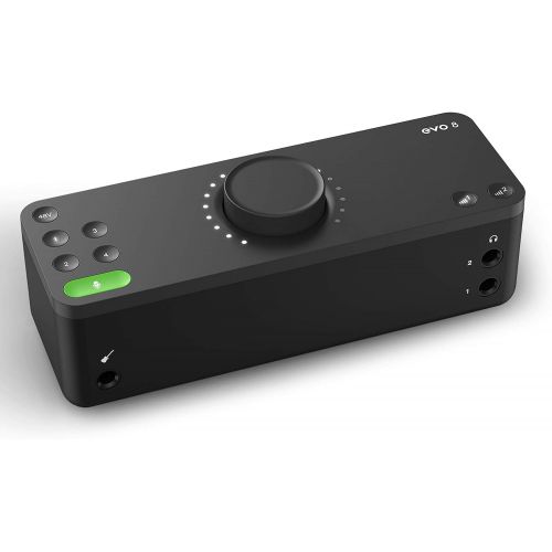  [아마존베스트]Audient EVO4, EVO 4 USB Audio Interface Sound Card for Music Production, (2 in / 2 out USB Audio Interface, 48 Volt Phantom Power, 2 Microphone Preamps, etc.)