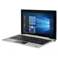 [아마존베스트]EVOO 11.6 Tablet with Keyboard, Quad Core, Windows 10, 2GB Memory, 32GB Storage, Micro HDMI, Dual Cameras, Silver