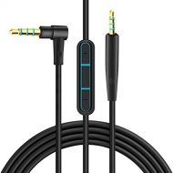 [아마존베스트]EVXVE Replacement Cable for Bose Headphones, QC25 Cable, Audio Cable Compatible with Bose QuietComfort 25 QC25 QuietComfort 35 QC35 Headphones, Aux Cable with Microphone/Remote Control f