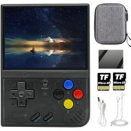 R33S Handheld Game Console 3.5-inch Emulator System RK3326 3200mAh Transparent Black