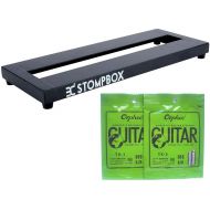 ENO Ex Stompbox Guitar Effects Pedalboard Mini with Pedals Mountain Tape & Cable Tie (14)