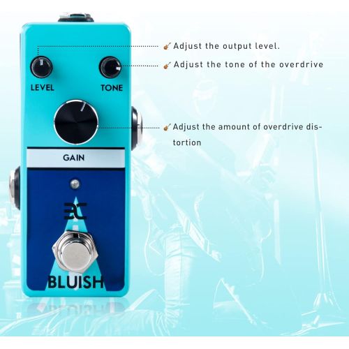  EX-Bluish Blues Drive Mini Guitar Pedal