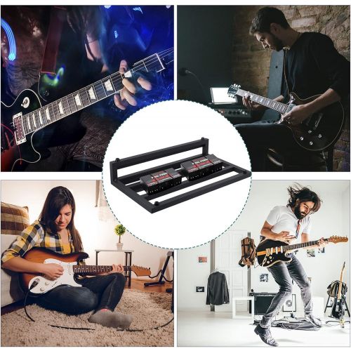  EXCEART Electric Guitar Pedalboard Guitar Pedal Board with Carry Bag Guitar Effects Pedal Board Kit Guitar Pedalboard Set