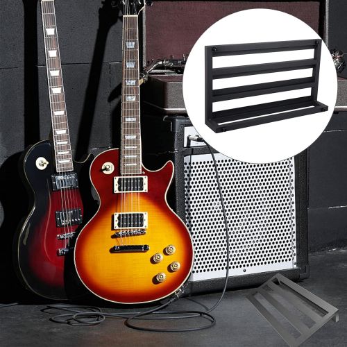  EXCEART Electric Guitar Pedalboard Guitar Pedal Board with Carry Bag Guitar Effects Pedal Board Kit Guitar Pedalboard Set