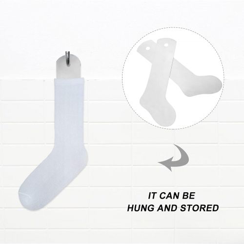  EXCEART 2pcs Metal Sock Jig Heat Press Sock Jig Hockey Style Aluminum Sock Dye Sublimation Printing Socks Jigs DIY Accessory