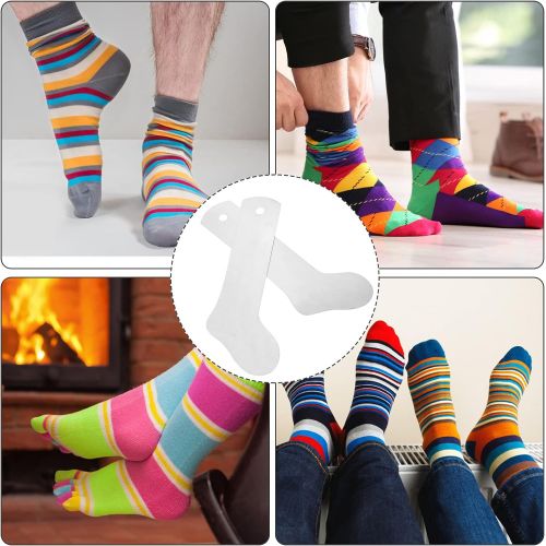  EXCEART 2pcs Metal Sock Jig Heat Press Sock Jig Hockey Style Aluminum Sock Dye Sublimation Printing Socks Jigs DIY Accessory