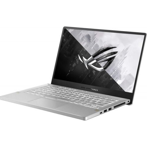  EXCaliberPC 2021 ASUS ROG Zephyrus G14 GA401QM 211.ZG14 (AMD Ryzen 9 5900HS, 16GB RAM, 1TB NVMe SSD, RTX 3060 6GB, 14 FHD 144Hz, Windows 10) Gaming Notebook Moonlight White