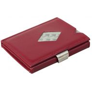 EXENTRI Leather Trifold Wallet - RFID Blocking w/Stainless Steel Locking Clip