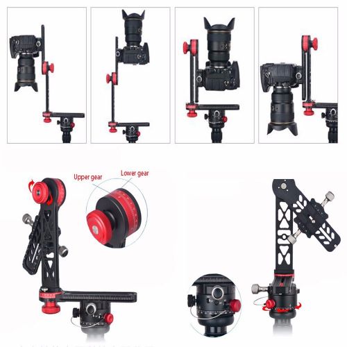  EXMAX 720°Panoramic Head Tripod Ballhead Canon Nikon Sony Camera Camcorder Photography