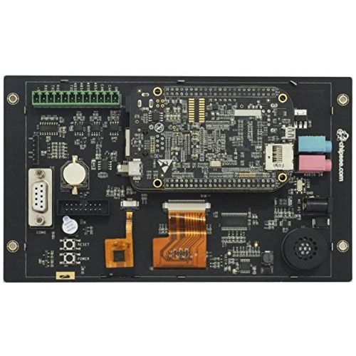  BeagleBone Black -EXP7H cape 7 Beaglebone Black Expansion(Capacitive) 1024600 Pixel 7 Inch LCD, 5-Point Capacitive Touch,Three-Axis Digital Accelerometer, Audio, CAN, RS232, RS485,