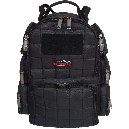  EXPLORER Large Padded Deluxe Tactical Range Bag Gear Shoulder Modular