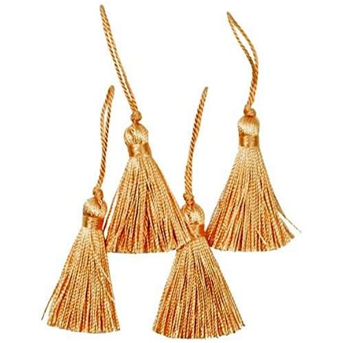  EXPO Mini Fiber Tassel, Gold, 4-Pack