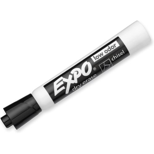  [아마존 핫딜]  [아마존핫딜]Expo 1920940 Low Odor Dry Erase Markers, Chisel Tip, 36 Count, Black