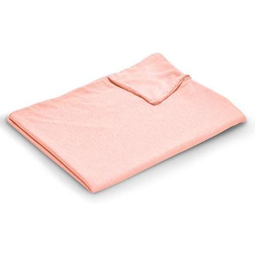  [아마존베스트]EXQ Home Cooling Weighted Blanket Cover 36x48-Child Size Premium Soft Duvet Cover for Kids Weighted Blanket with Zipper,Machine Washable Duvet Cover for Hot Sleeper in Summer(Pink,