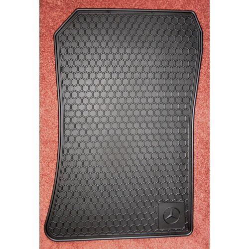  EXeAuto Genuine Mercedes Benz R129 SL All Season Rubber Floor Mat Set Black {90-02}