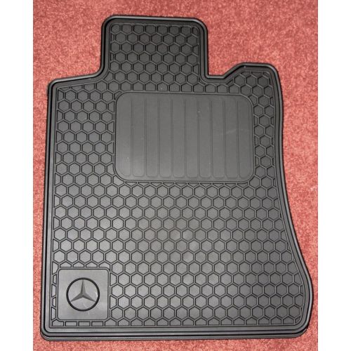  EXeAuto Genuine Mercedes Benz R129 SL All Season Rubber Floor Mat Set Black {90-02}