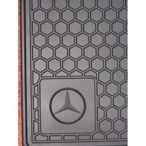  EXeAuto Genuine Mercedes Benz R129 SL All Season Rubber Floor Mat Set Black {90-02}