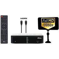 [아마존베스트]EXuby Exuby Digital Converter Box for TV w/ Antenna and HDMI Cable for Recording and Viewing Full HD Digital Channels (Instant or Scheduled Recording, 1080P HDTV, HDMI Output, 7 Day Prog