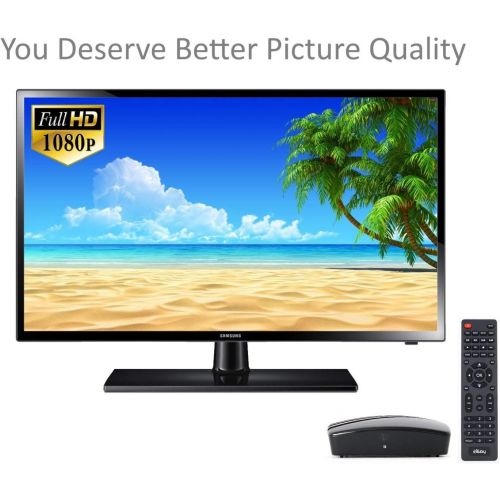  [아마존베스트]eXuby Digital Converter Box for TV, Antenna, HDMI and RCA Cable - Complete Bundle to View, Record HD Channels Instant or Scheduled Recording, 1080P HDTV, HDMI Output and 7 Day Prog