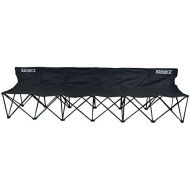 [아마존베스트]EZ Sportz 6 Seat Sports Bench | Great For Soccer, Camping, The Beach and More| Extra Large Durable Size | Comfortable Chairs for Six People