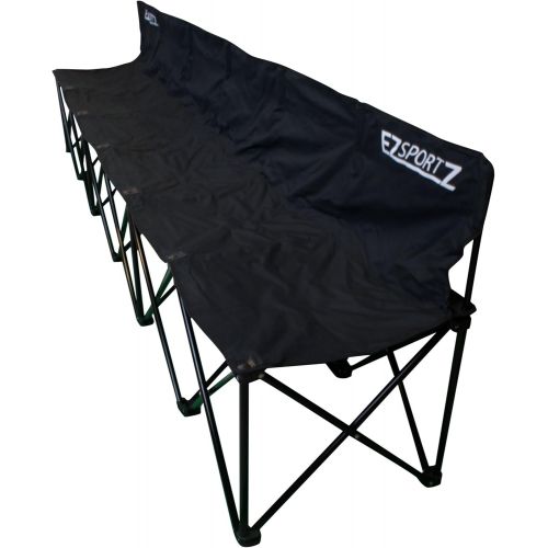  [아마존베스트]EZ Sportz 6 Seat Sports Bench | Great For Soccer, Camping, The Beach and More| Extra Large Durable Size | Comfortable Chairs for Six People