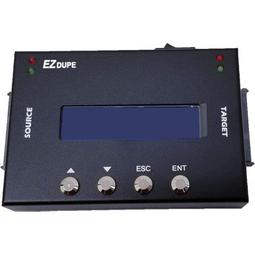  EZ Dupe DM-HS0-2H1B HD Mini Portable 1 to 1 Hard Drive SSD Duplicator Copier