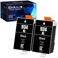 E-Z Ink (TM) Compatible Ink Cartridge Replacement for HP 934 XL to use with Officejet 6230 6830 6815 6812 6835 6820 Printer (2 Black, 2 Pack)