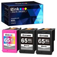 E-Z Ink (TM) Remanufactured Ink Cartridge Replacement for HP 65 65XL 65 XL to use with Envy 5055 5052 5058 DeskJet 2622 2624 2652 2655 3752 3755 Printer (2 Black, 1 Color)
