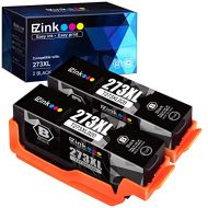 E-Z Ink (TM) Remanufactured Ink Cartridge Replacement for Epson 273XL 273 XL T273XL to use with XP-520 XP-600 XP-610 XP-620 XP-810 XP-820 Printer (2 Black) 2 Pack
