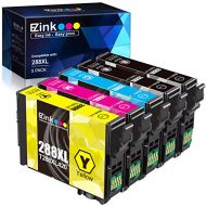 E-Z Ink (TM) Remanufactured Ink Cartridge Replacement for Epson 288 288XL High Yield to use with XP-440 XP-446 XP-330 XP-340 XP-430 (2 Black, 1 Cyan, 1 Magenta, 1 Yellow with Lates