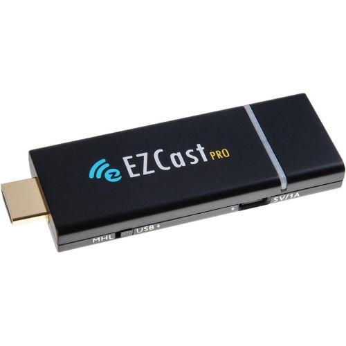  EZCast PRO Dongle Wireless Presentation Smart TV Stick High Speed MIMO 2T2R WiFi HDMIMHL, Supports 4 to 1 Split Screens