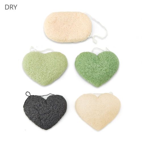  EZOWare Konjac Sponge EZOware 5 Pack Facial Beauty Sponge (4 Facial Sponges + 1 Bath Sponge) for All Skin...