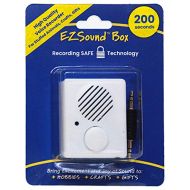 [아마존베스트]EZSound Box - Front Play Button for Personal Messages, Favorite Tunes, Stuffed Toys, Science Projects, Hobbies, Craft Projects, Talking Displays, etc - 200 seconds - Rerecordable t