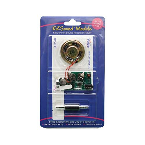  [아마존베스트]EZSound Module for DIY Audio Cards - Easy to Record - 120 Seconds Recording - High Sound Quality