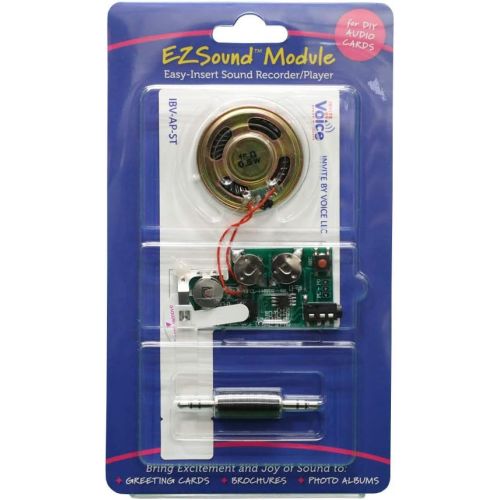  [아마존베스트]EZSound Module for DIY Audio Cards - Easy to Record - 120 Seconds Recording - High Sound Quality