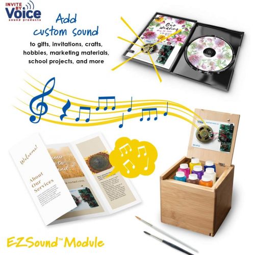  [아마존베스트]EZSound Module - Light Activated - Easy to Record - 120 Seconds Recording - High Sound Quality