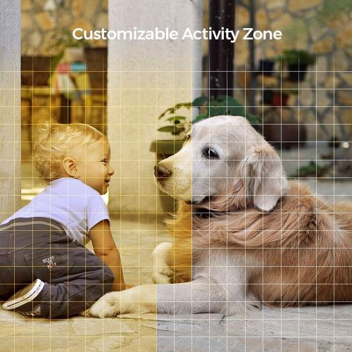  EZVIZ Dome Camera 1080p HD Wireless IP Security Camera Night Vision Motion Detection Two-Way Audio PanTiltZoom Indoor Surveillance System Pet Baby Monitoring-Cloud Service Availa