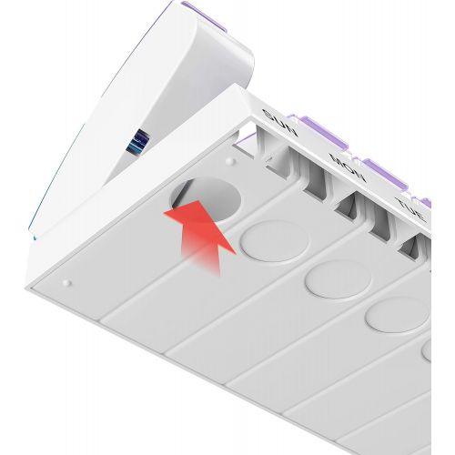  EZY DOSE Ezy Dose Weekly AMPM Pop-Out Pill Planner (Large)