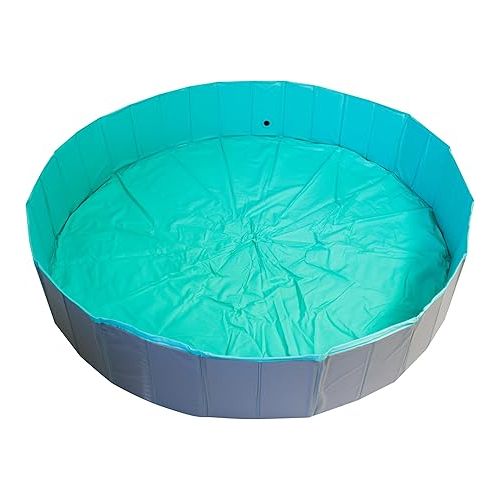  EZwhelp Foldable Dog Pool - Collapsible Pool for Dogs, Puppies - Portable, Sturdy, Space-Saving - Ideal for Bathing and Whelping, Care Solution - 62