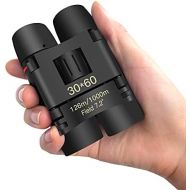 [아마존베스트]Eaaerr Compact binoculars, 30 x 60 folding telescope with night vision in low light conditions for adults and children, perfect for bird watching, outdoor hunting, hiking, concerts