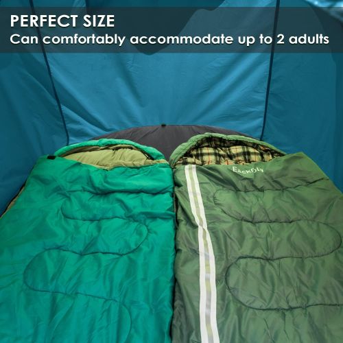  Eackrola 2-Person-Pop-Up -Tent, Automatic Instant Camping Tent for Outdoor, Easy Setup Beach Tent Sun Shelter, Camping Gear for Hiking, Traveling, Portable with Carry Bag, Lightwei