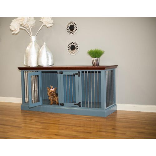  Eagle Furniture Manufacturing K9 Crate, Smokey Blue-P