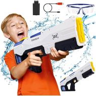 EagleStone Electric Water Gun for Kids Age 8-12, Automatic Squirt Gun for Adults 33ft Range, Modular Battery Water Soaker, Perfect Toy for Kids and Summer Party, Ideal for Pool, Beach Outdoor Games