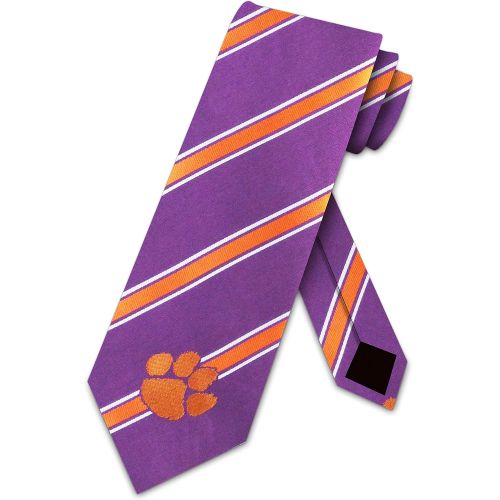 Eagles Wings Clemson Tigers Collegiate Woven Polyester Necktie