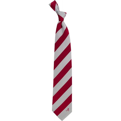  Eagles Wings University of Alabama Regiment Woven Silk Tie