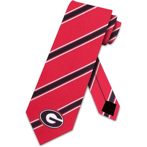  Eagles Wings Georgia Bulldogs Collegiate Woven Polyester Necktie